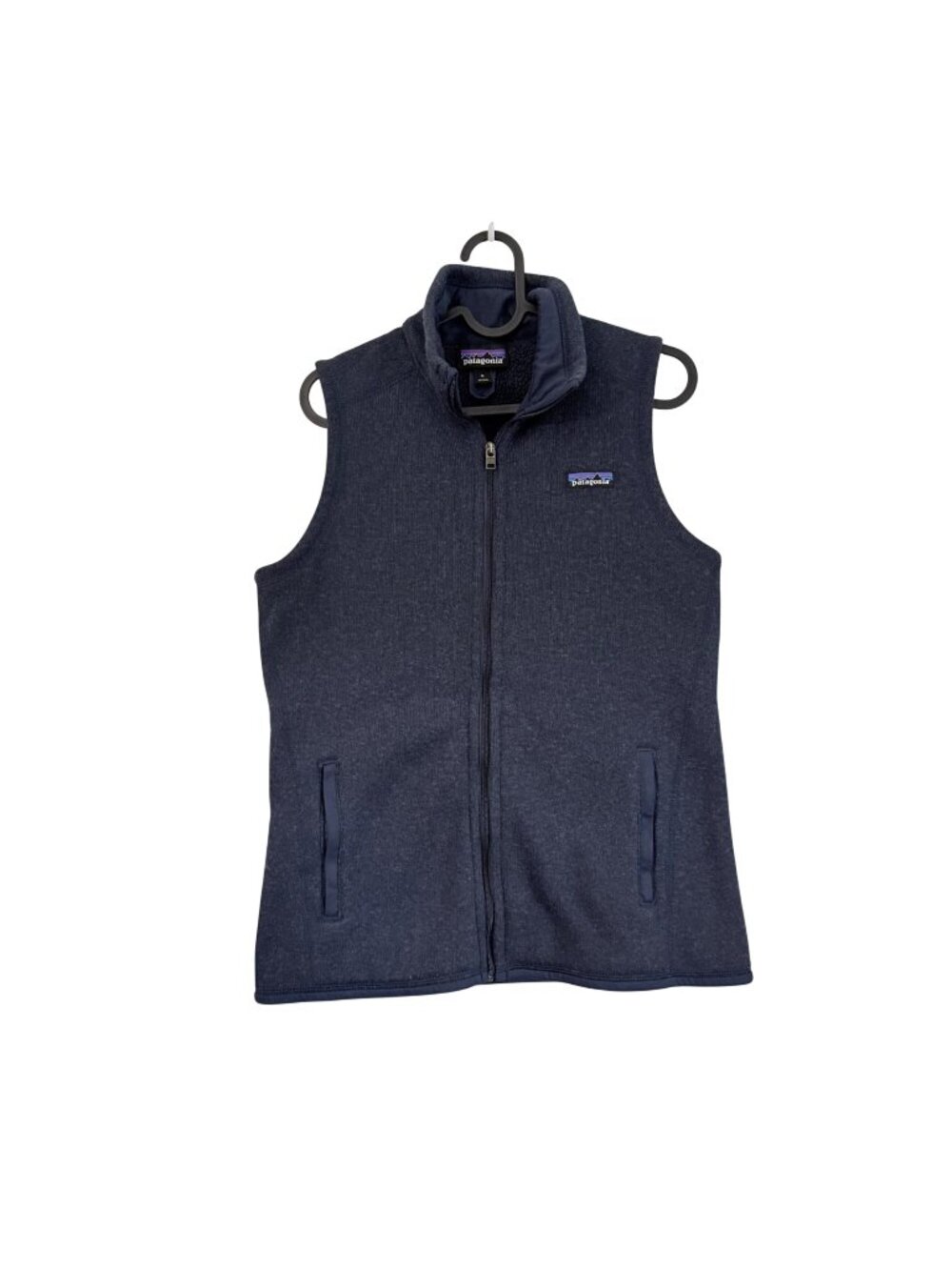 Patagonia Navy Blue Better Fleece Sweater Full Zip Vest Mens Size Medium